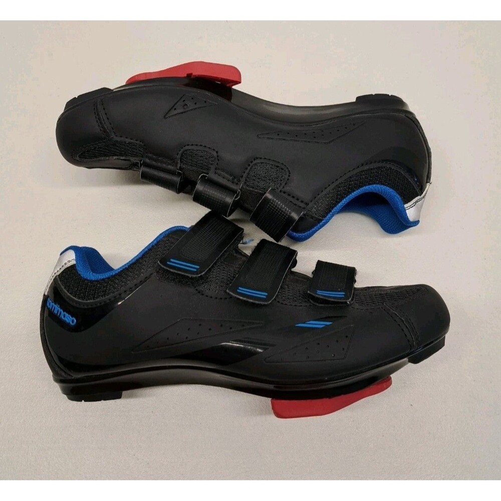 Tommaso Elite Cycling Shoes W Pista 100+ Delta Black Blue Women's Size 7 - Picture 2 of 7